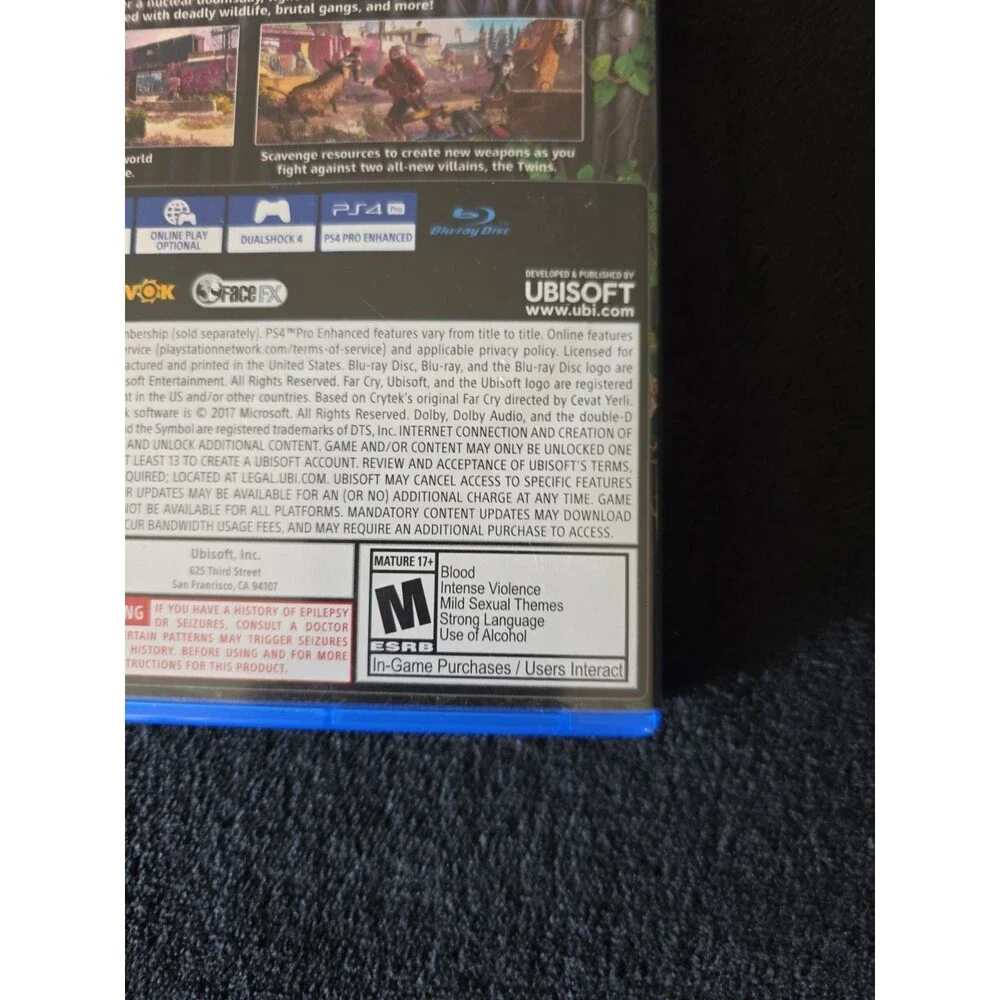 Far Cry New Dawn PS4 PlayStation 4 Complete Tested Open World Shooter Game